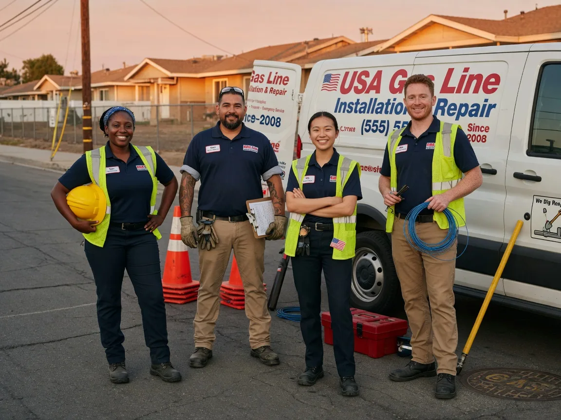 Gas Line Installation company in Ridgeway, IA